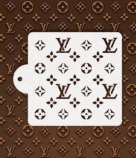 louis vuitton stencil for painting|louis vuitton stencil printable.